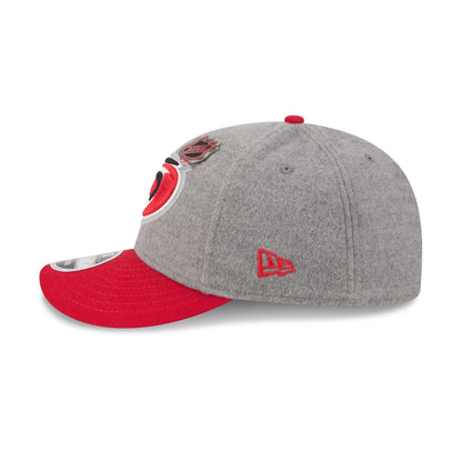 Carolina Hurricanes Heather Gray Wool Low Profile 9FIFTY Snapback Hat
