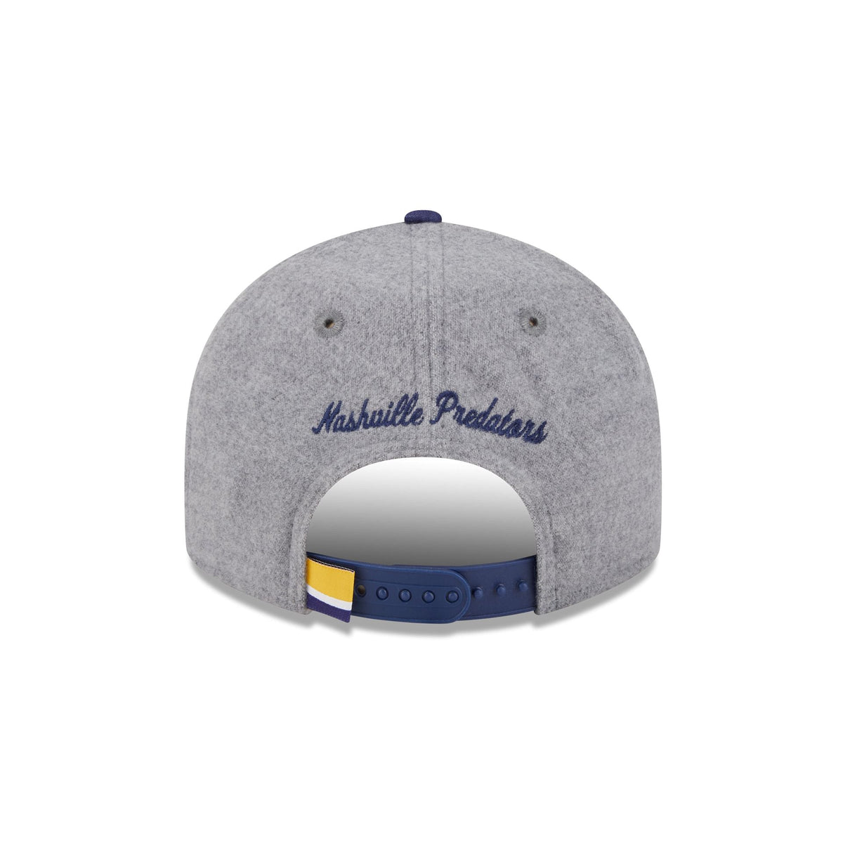 Nashville Predators Heather Gray Wool Low Profile 9FIFTY Snapback Hat