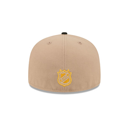 Boston Bruins Camel 59FIFTY Fitted Hat