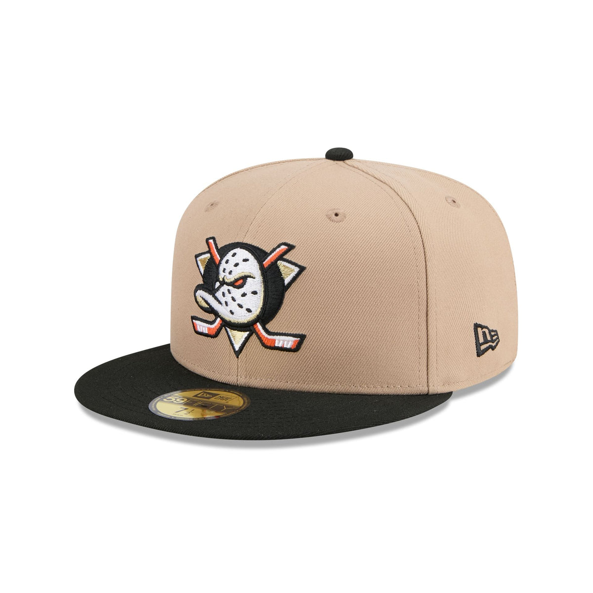 Anaheim Ducks Camel 59FIFTY Fitted Hat