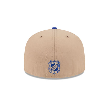 Buffalo Sabres Camel Blue Visor 59FIFTY Fitted Hat