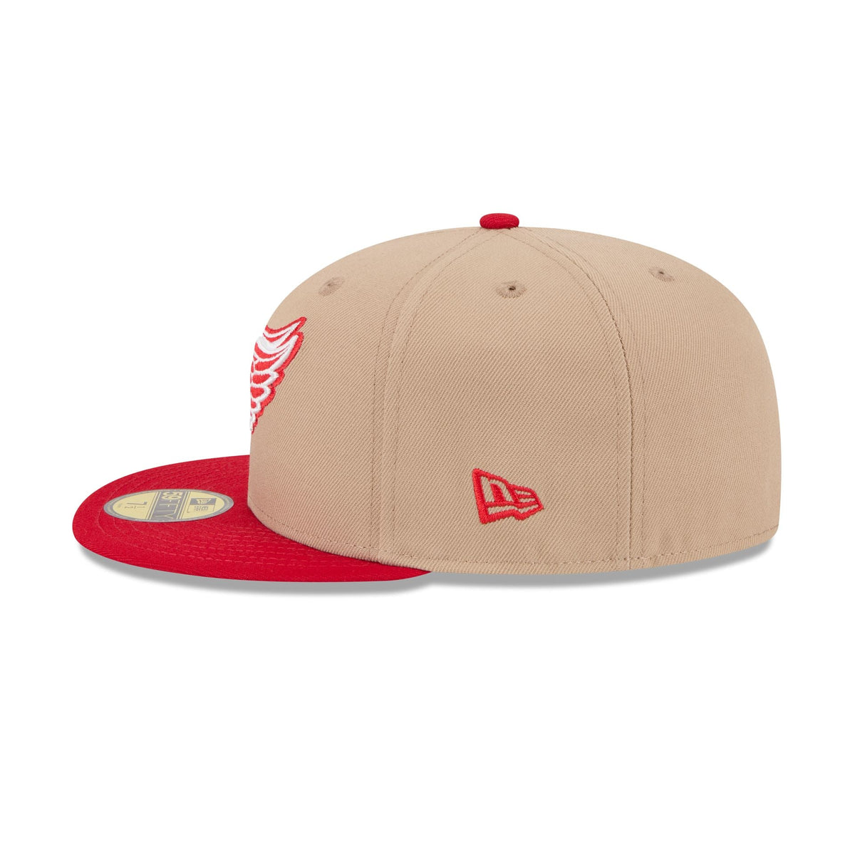 Detroit Red Wings Camel 59FIFTY Fitted Hat