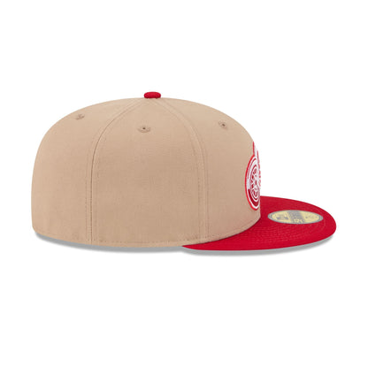 Detroit Red Wings Camel 59FIFTY Fitted Hat