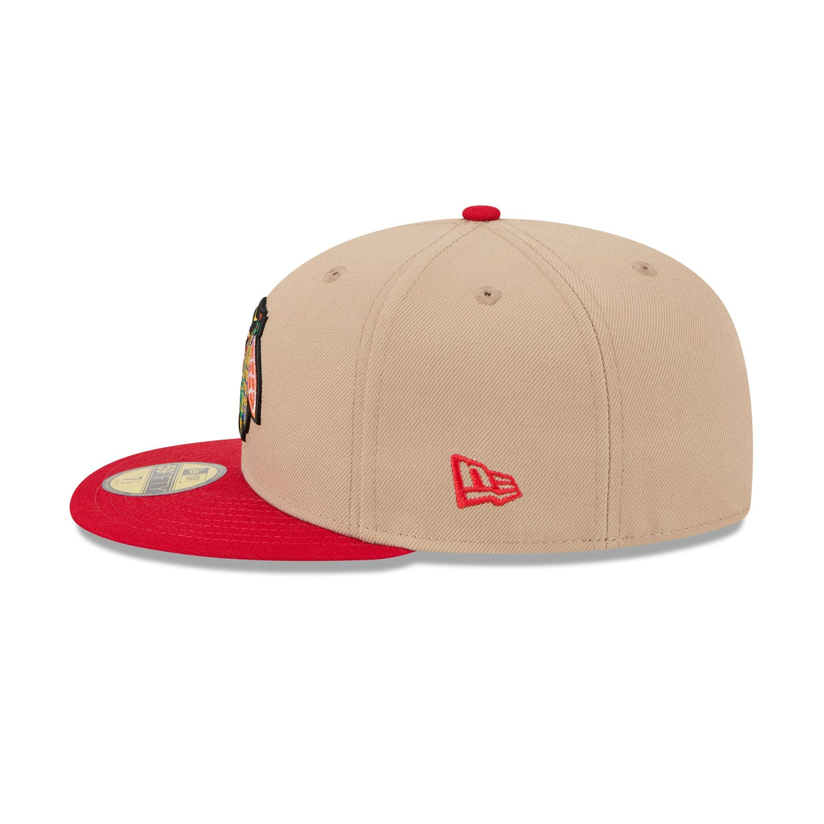 Chicago Blackhawks Camel 59FIFTY Fitted Hat