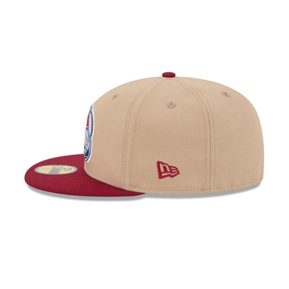 Colorado Avalanche Camel 59FIFTY Fitted Hat