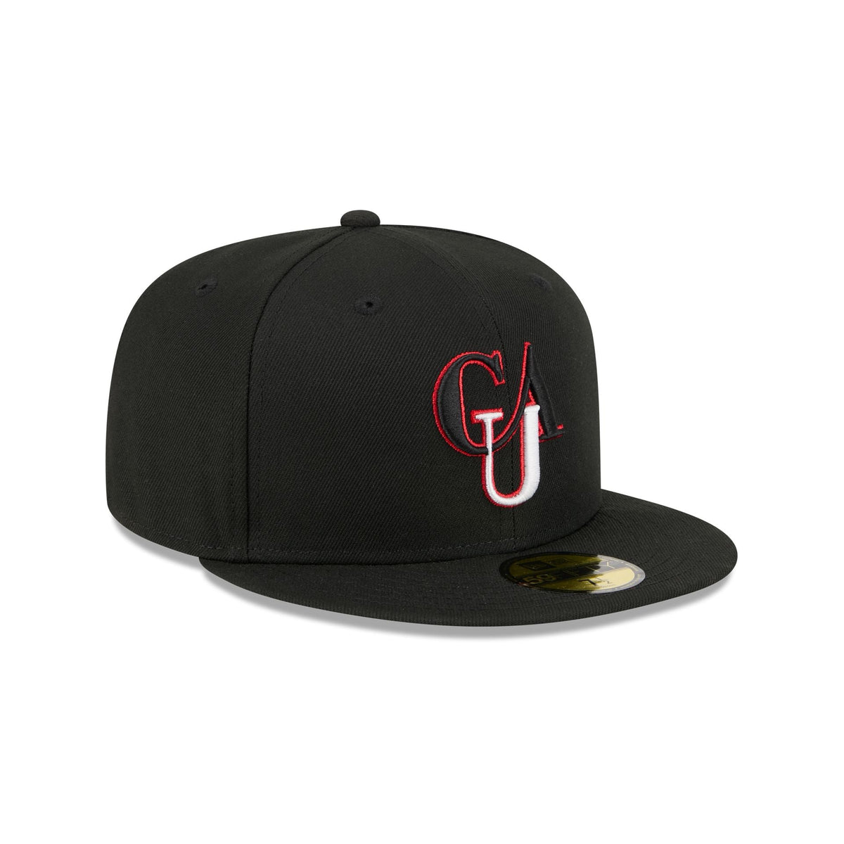 Clark Atlanta Panthers Go-To Black 59FIFTY Fitted Hat