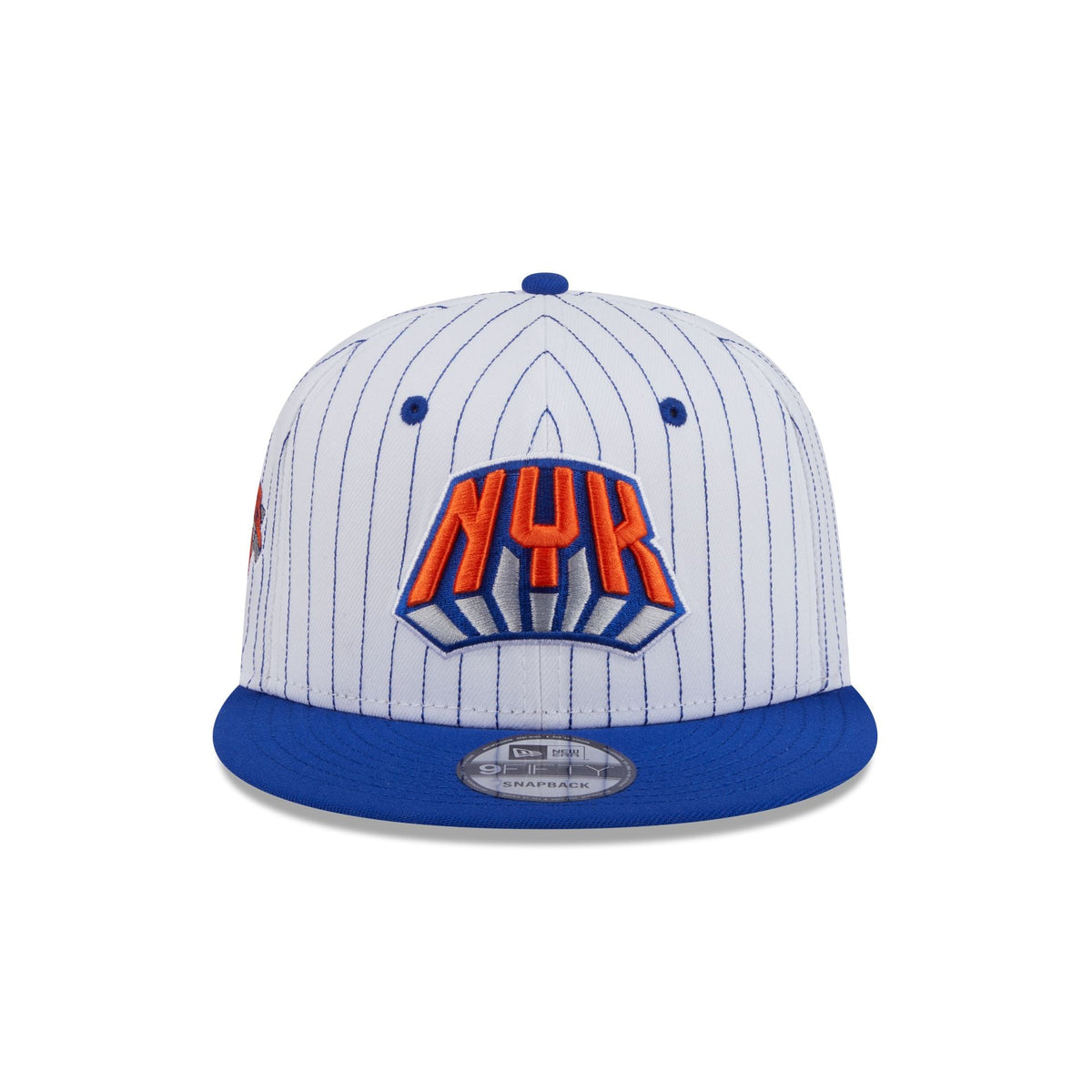 New York Knicks Deceptor Pinstripe 9FIFTY Snapback Hat