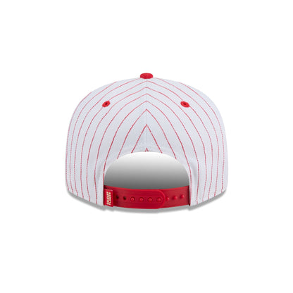 Calgary Flames Deceptor Pinstripe 9FIFTY Snapback Hat