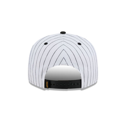 Boston Bruins Deceptor Pinstripe 9FIFTY Snapback Hat