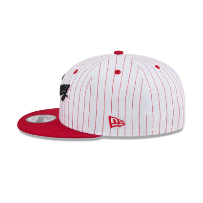New Jersey Devils Deceptor Pinstripe 9FIFTY Snapback Hat