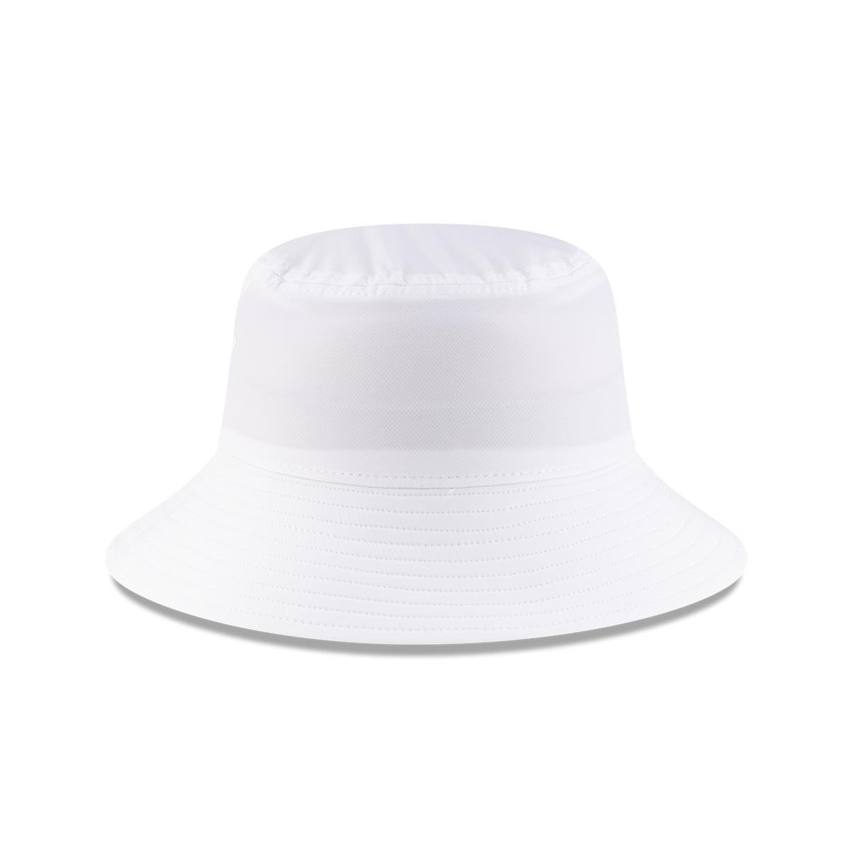 New Era Branded White Golf Stretch Bucket Hat