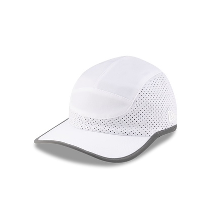 New Era Branded Train Performance Optic White Runner Hat