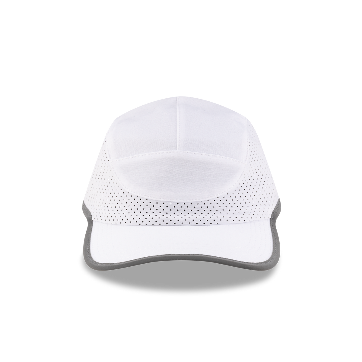 New Era Branded Train Performance Optic White Runner Hat