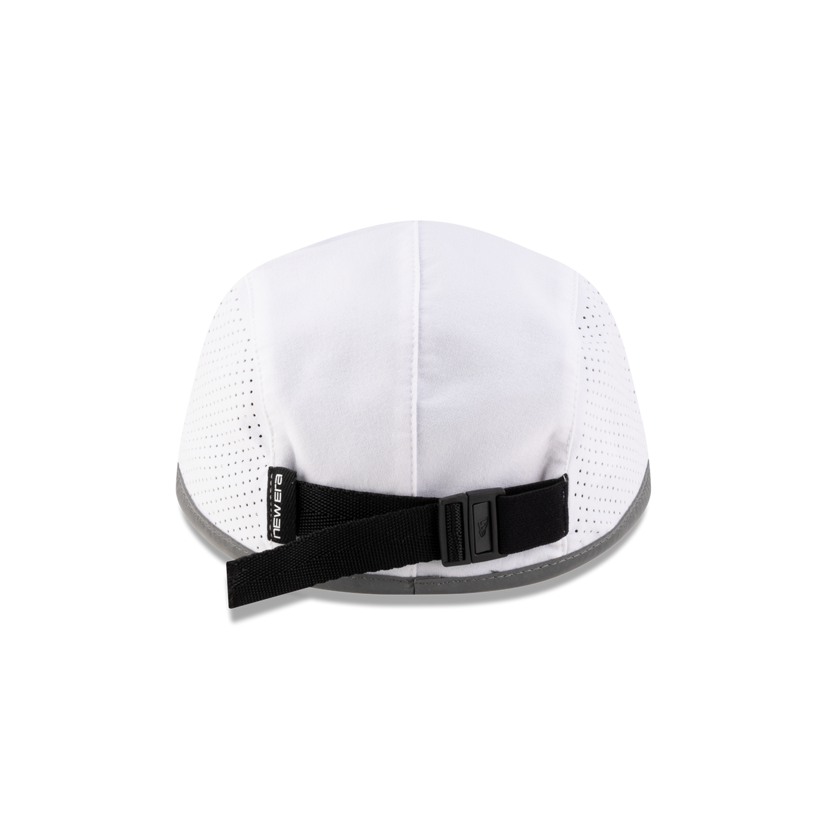New Era Branded Train Performance Optic White Runner Hat
