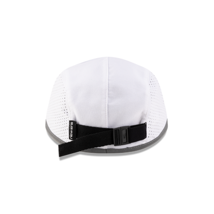 New Era Branded Train Performance Optic White Runner Hat