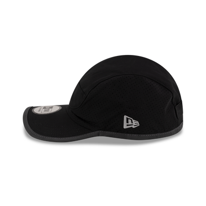 New Era Branded Train Performance Black Runner Hat