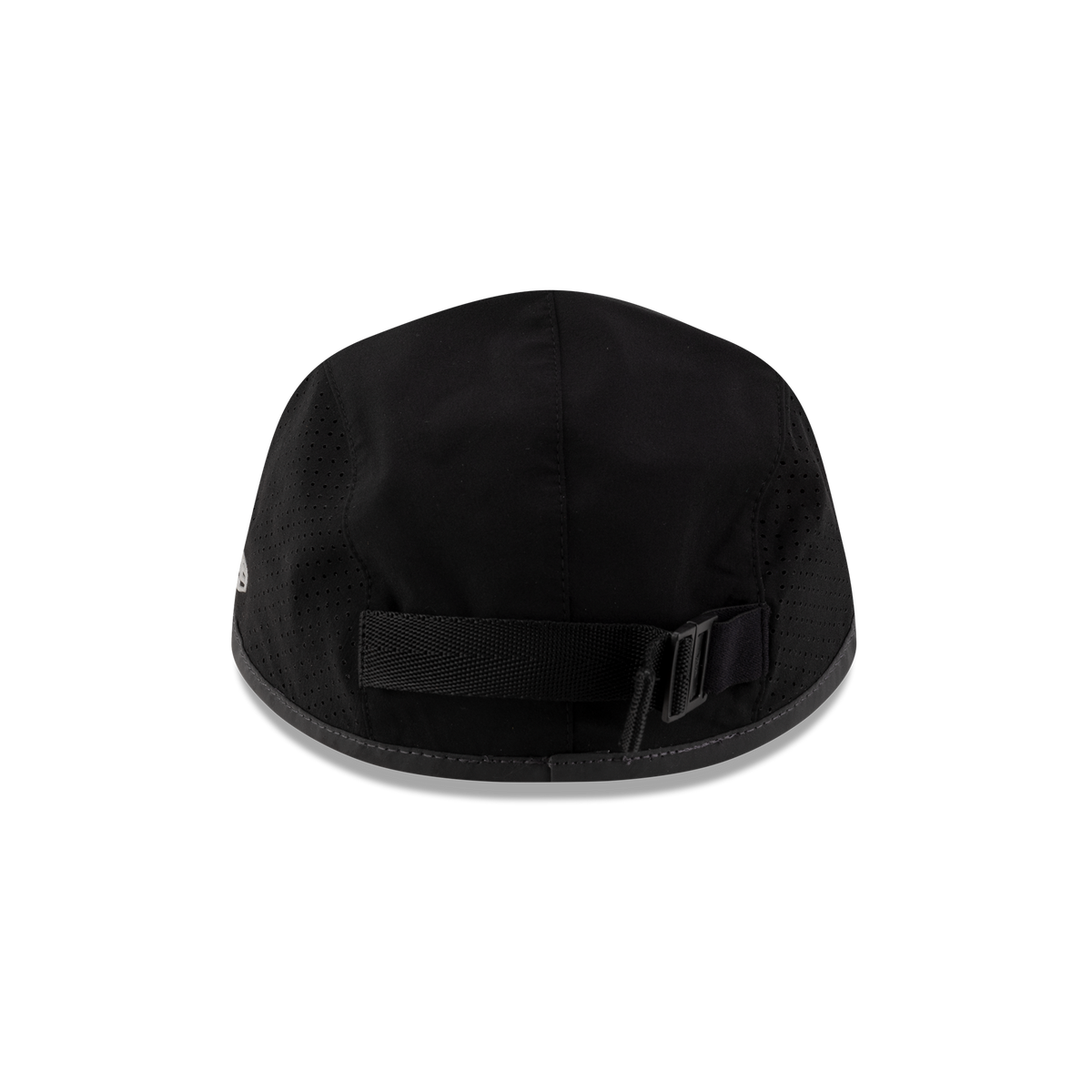New Era Branded Train Performance Black Runner Hat