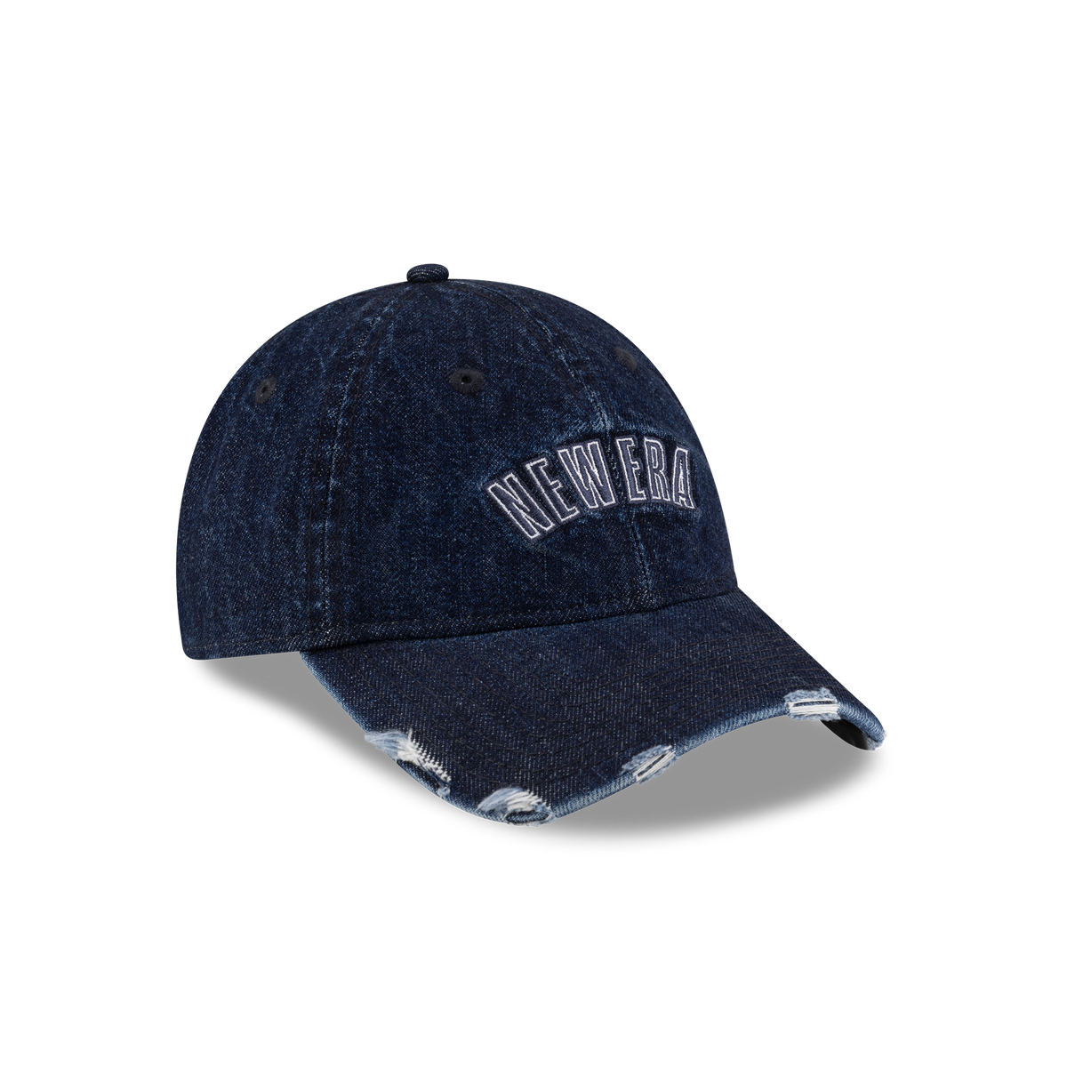 New Era Branded Sweep Rugby Denim Muted Indigo 9FORTY Adjustable Hat