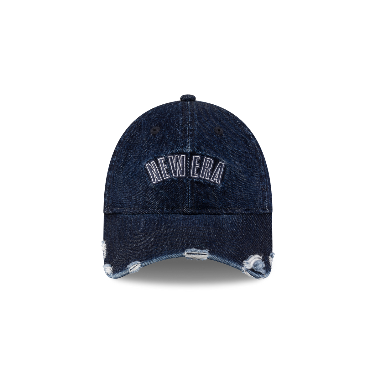 New Era Branded Sweep Rugby Denim Muted Indigo 9FORTY Adjustable Hat