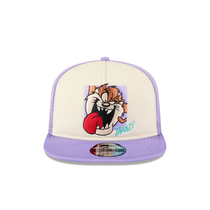 Looney Tunes Taaaz! Lavender 9FIFTY A-Frame Trucker Hat