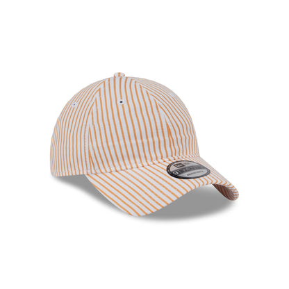 New Era Cap Orange Pinstripe 9TWENTY Adjustable Hat
