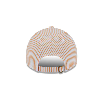 New Era Cap Orange Pinstripe 9TWENTY Adjustable Hat