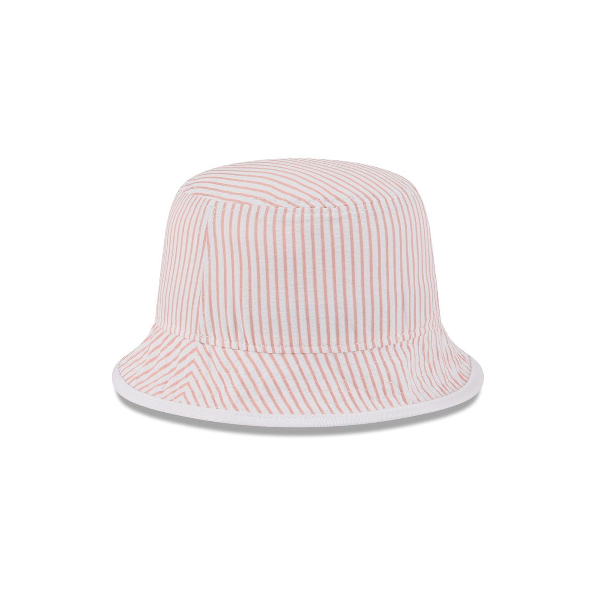 New Era Cap Peach Pinstripe Bucket Hat