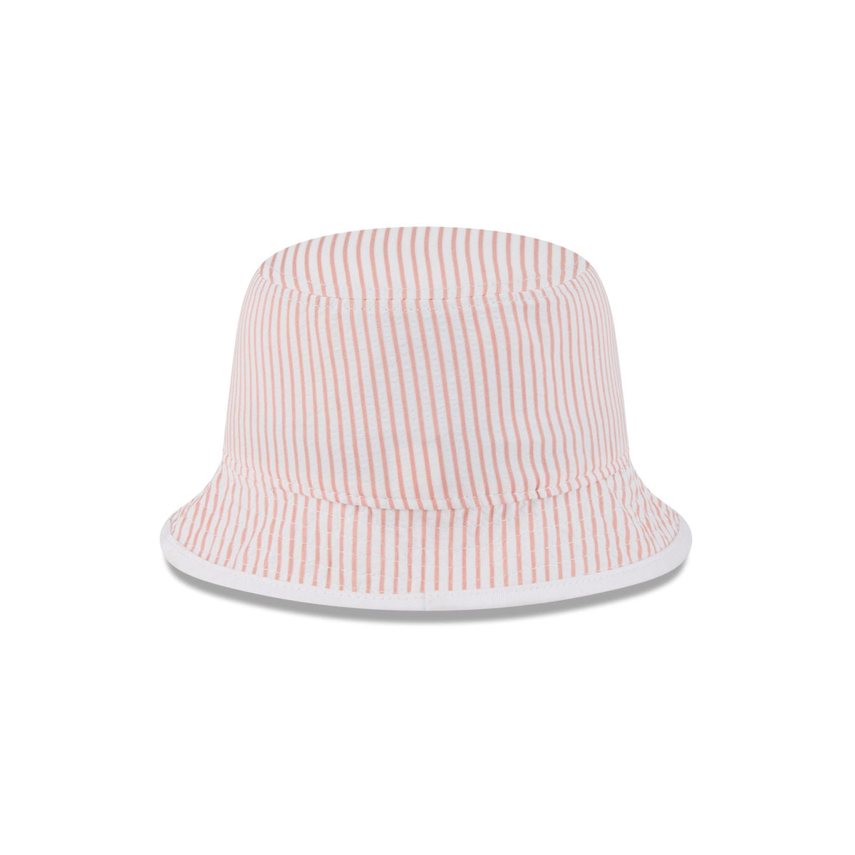 New Era Cap Peach Pinstripe Bucket Hat