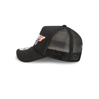 Chicago White Sox Rainbow Wordmark 9FORTY A-Frame Trucker Hat