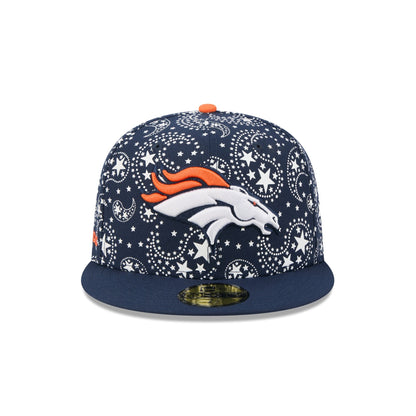 Denver Broncos Star Studded 59FIFTY Fitted Hat