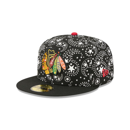 Chicago Blackhawks Star Studded 59FIFTY Fitted Hat