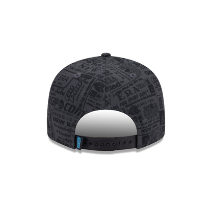 New Era Cap Cerulean Blue Split Panel 9FIFTY Snapback