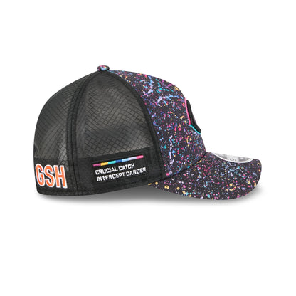 Chicago Bears 2025 Crucial Catch 9FORTY M-Crown A-Frame Trucker Hat