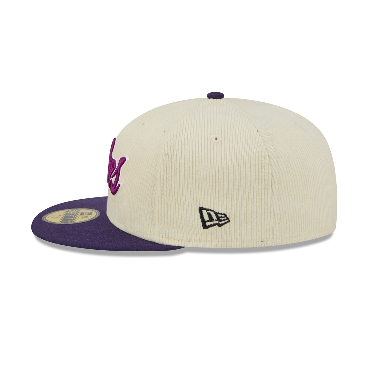 Minnesota Timberwolves 2025 City Edition Chrome White Corduroy 59FIFTY Fitted Hat