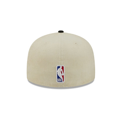 New Orleans Pelicans 2025 City Edition Chrome White Corduroy 59FIFTY Fitted Hat