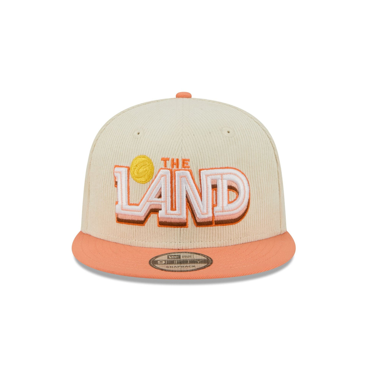 Cleveland Cavaliers 2025 City Edition Chrome White Corduroy 9FIFTY Snapback Hat