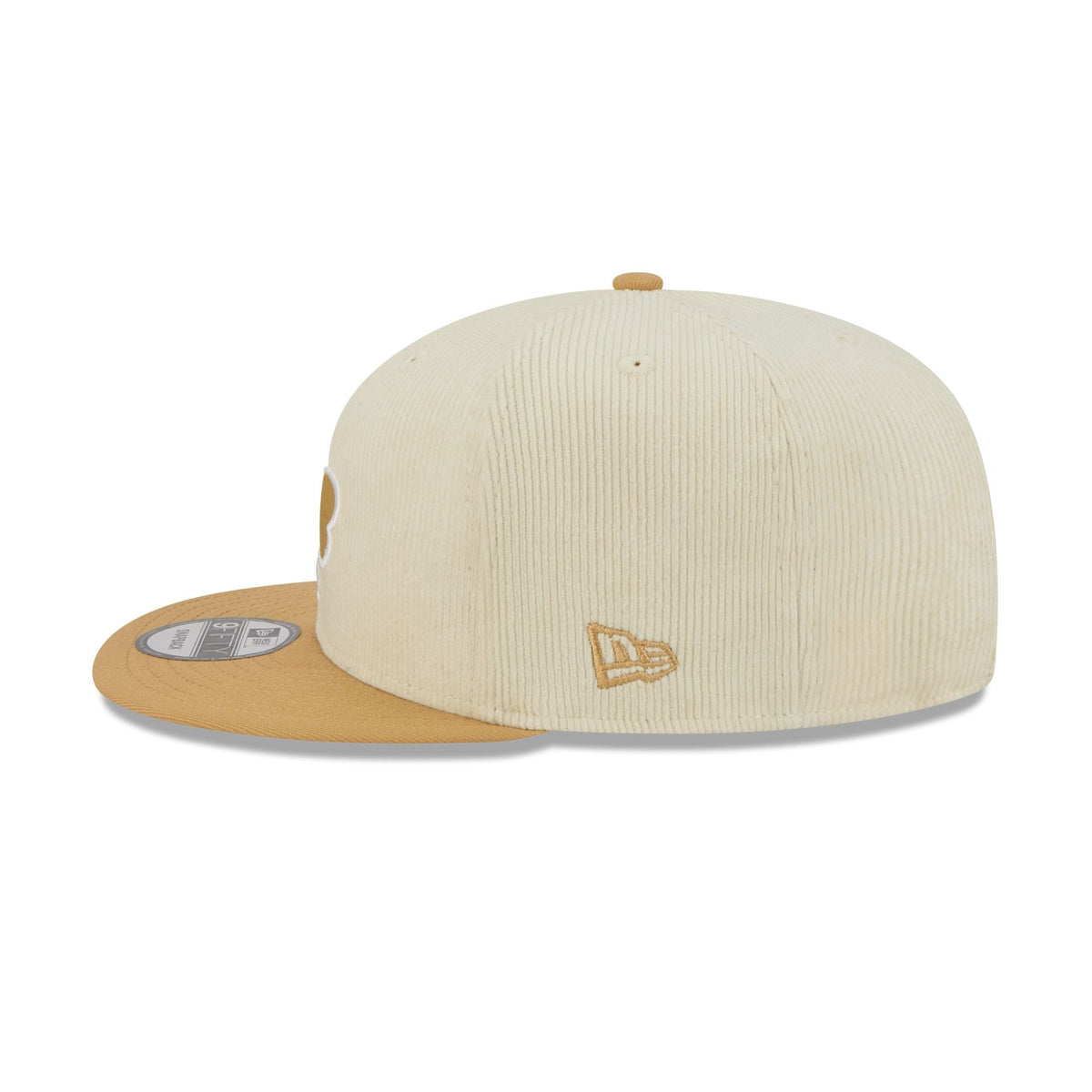Boston Celtics 2025 City Edition Chrome White Corduroy 9FIFTY Snapback Hat