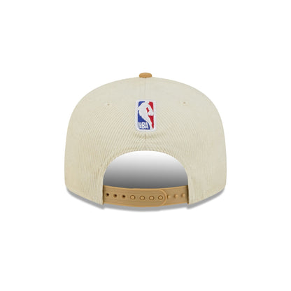Boston Celtics 2025 City Edition Chrome White Corduroy 9FIFTY Snapback Hat