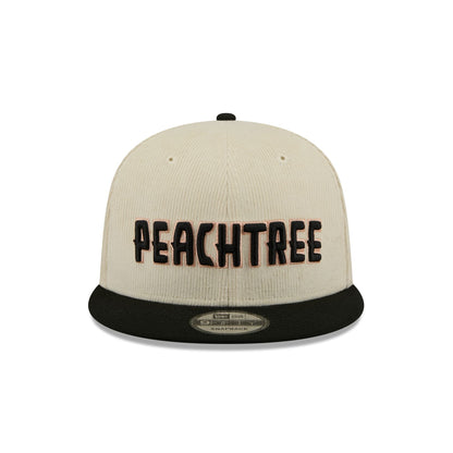Atlanta Hawks 2025 City Edition Chrome White Corduroy 9FIFTY Snapback Hat