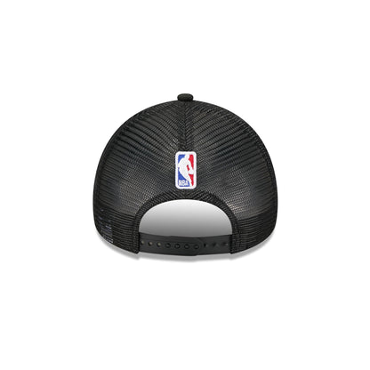 Brooklyn Nets 2025 City Edition 9FORTY A-Frame Trucker Hat