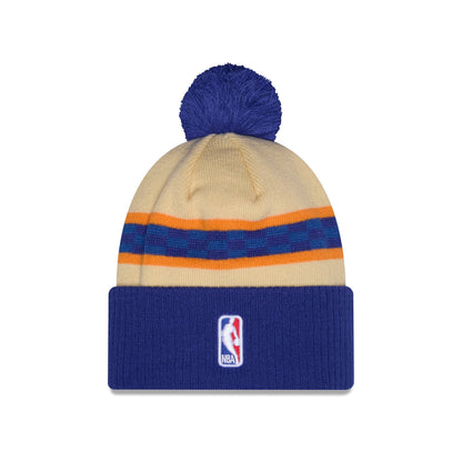 New York Knicks 2025 City Edition Pom Knit Hat