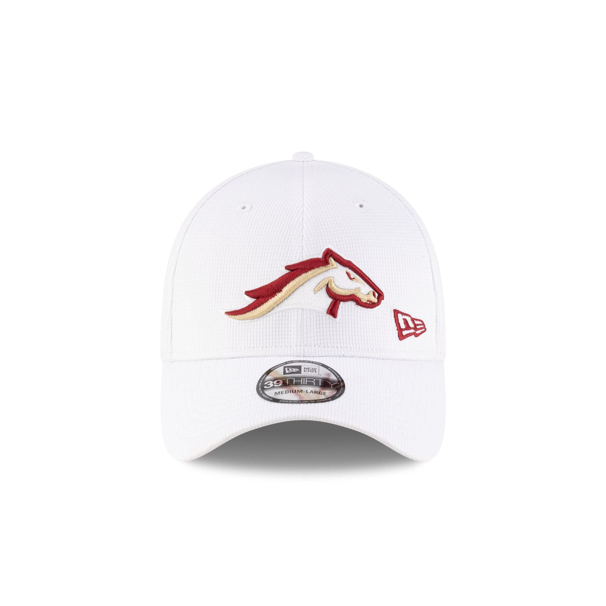 Birmingham Stallions White 39THIRTY Stretch Fit Hat