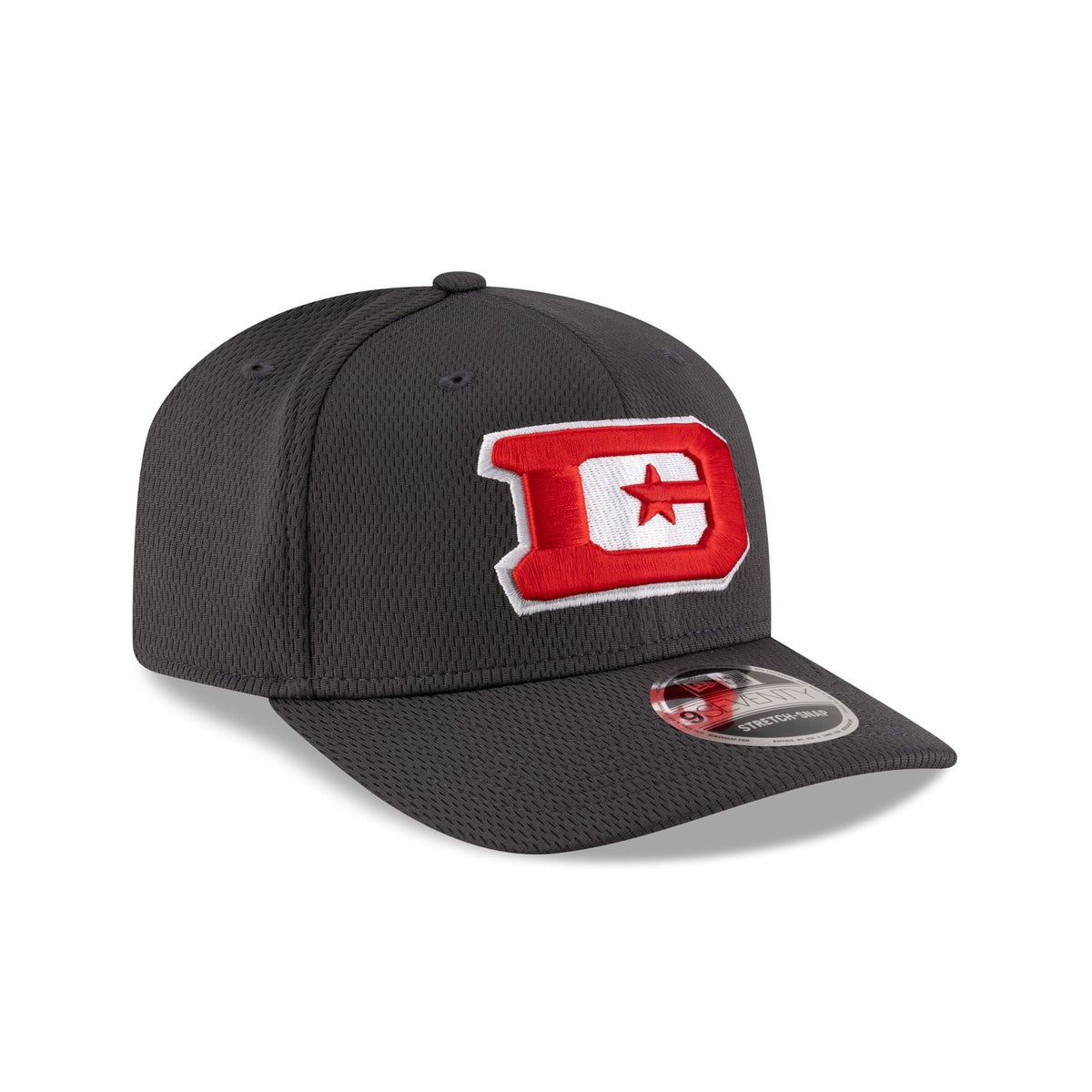 DC Defenders Gray 9SEVENTY Stretch-Snap Hat