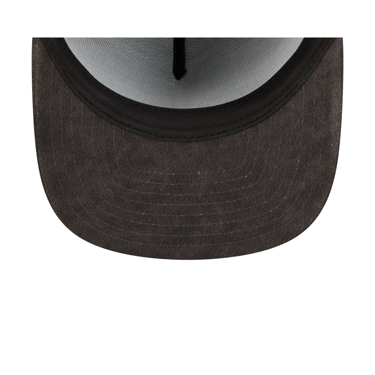 New Era Cap Washed Twill Black 59FIFTY A-Frame Fitted Hat