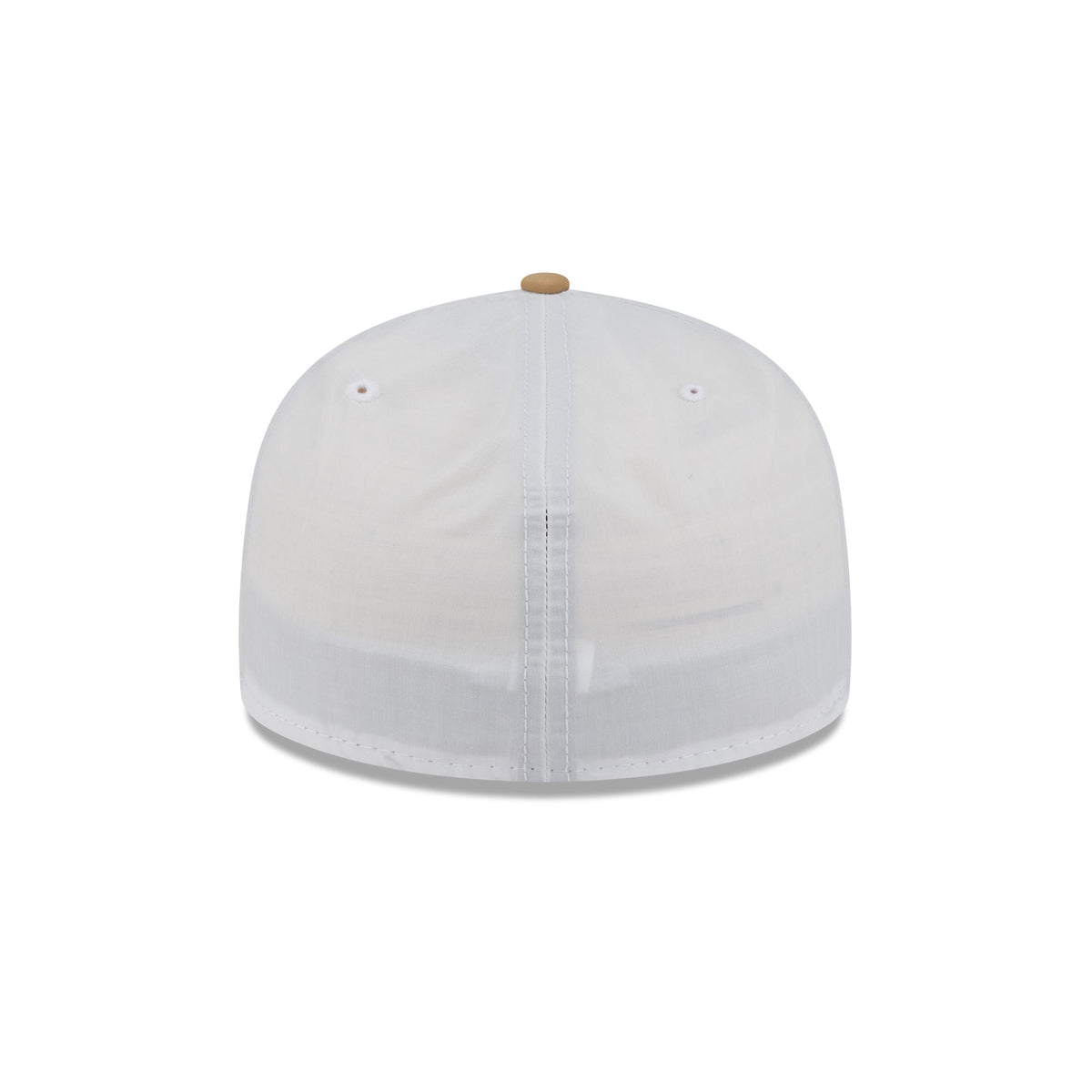 New Era Cap Cotton Nylon Tan Visor Low Profile 59FIFTY Fitted Hat