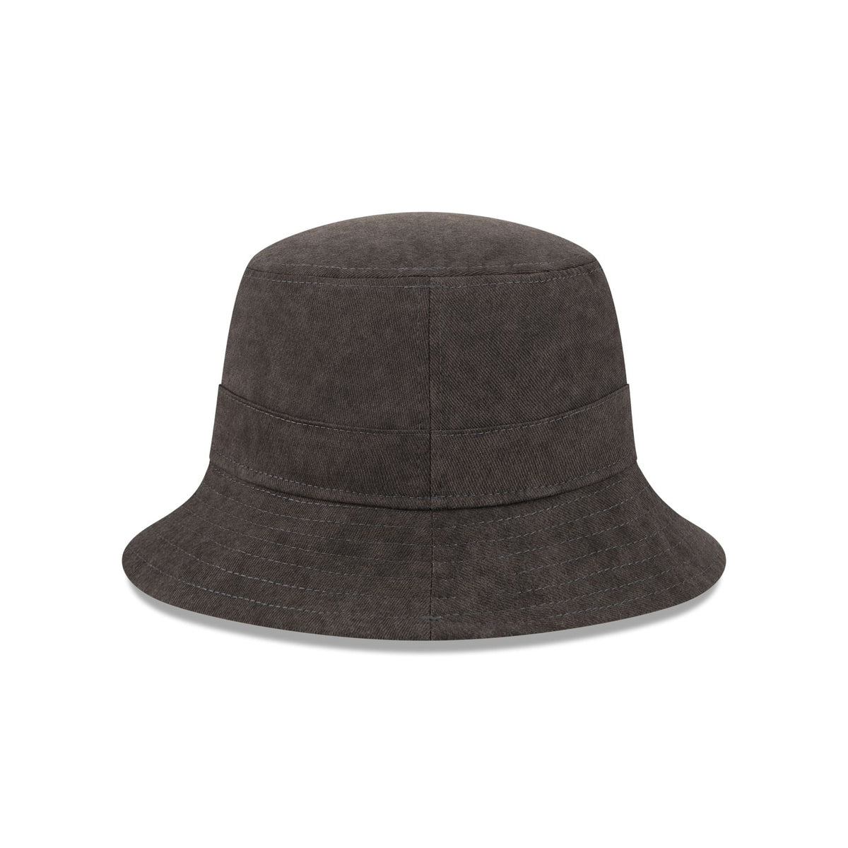 New Era Cap Washed Twill Black Bucket Hat