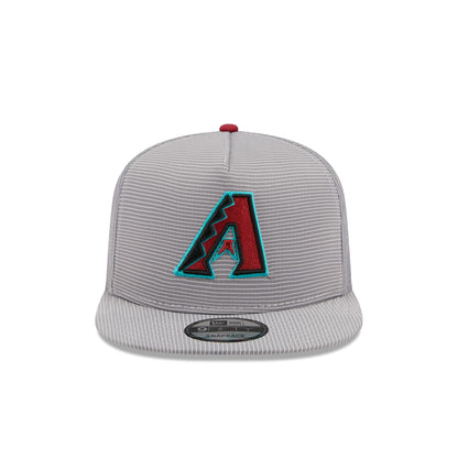 Arizona Diamondbacks Pinstripe Ripstop 9FIFTY A-Frame Snapback Hat