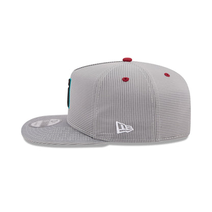 Arizona Diamondbacks Pinstripe Ripstop 9FIFTY A-Frame Snapback Hat