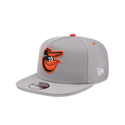 Baltimore Orioles Pinstripe Ripstop 9FIFTY A-Frame Snapback Hat