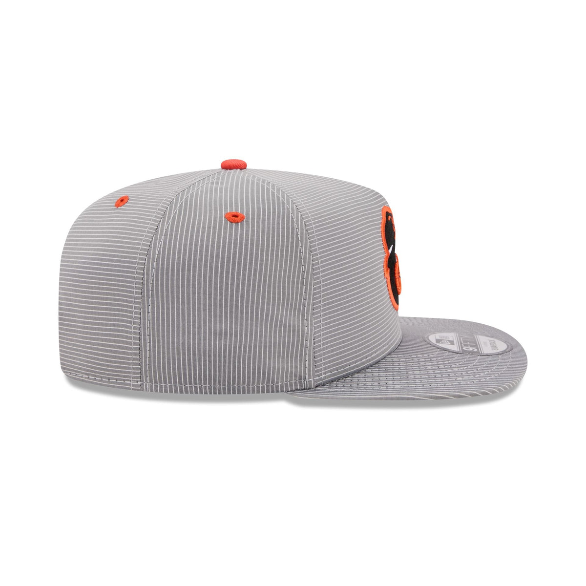 Baltimore Orioles Pinstripe Ripstop 9FIFTY A-Frame Snapback Hat
